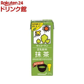 キッコーマン 豆乳飲料 抹茶(200ml*18本入)【キッコーマン】