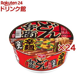 【訳あり】日清のどん兵衛 辛麺 ケース(12食入×2セット(1食82g))【日清のどん兵衛】