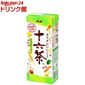 アサヒ 十六茶 紙パック(250ml*24本入)【十六茶】[お茶]