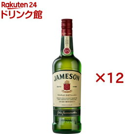 ジェムソン スタンダード アイリッシュウイスキー ウィスキー スムースな味 JAMESON(700ml×12セット)【ジェムソン (JAMESON)】[ジェイムソン お酒 まとめ買い アイルランド 正規品]
