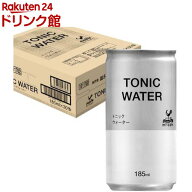 神戸居留地 トニックウォーター 缶 強炭酸 割り材(185ml*30本入)【神戸居留地】