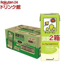 キッコーマン 調製豆乳(200ml*36本セット)【キッコーマン】[たんぱく質]