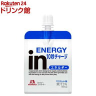 inゼリー エネルギー(180g×36個入)【inゼリー】[森永製菓 ゼリー飲料 体調管理 防災 非常食 受験]