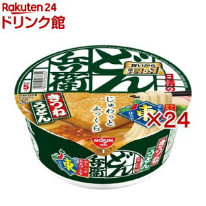 日清のどん兵衛 きつねうどん 東日本 ケース(12食入×2セット(1食96g))【日清のどん兵衛】