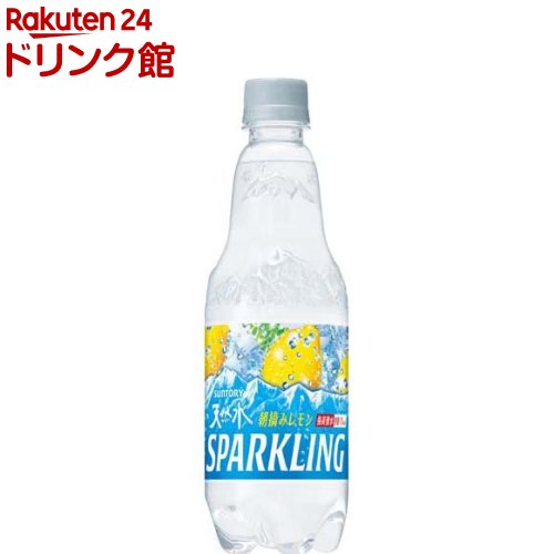 サントリー天然水スパークリング レモン 炭酸水(500ml*24本)[炭酸水]