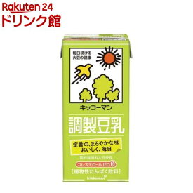 キッコーマン 調製豆乳(1L*6本入)【キッコーマン】[たんぱく質]