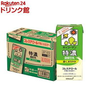 キッコーマン 特濃調製豆乳(1L*6本入)【キッコーマン】[トクホ(特定保健用食品) たんぱく質]