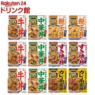 【企画品】DONBURI亭 5種12個 詰め合わせセット(5種12個)[牛丼 中華丼 親子丼 カレー レトルト レンチン]