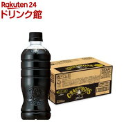 クラフトボス ブラック ラベルレス(500ml*24本入)【BOSS(ボス)】[BOSS コーヒー ペットボトル ラベルレス…