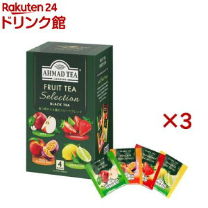 �A�[�}�b�h�e�B�[ �e�B�[�o�b�O �t���[�c�Z���N�V���� � �y AHMAD TEA �z(20��×3�Z�b�g(1��2g))�y�A�[�}�b�h(AHMAD)�z