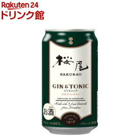 桜尾 ORIGINAL ジントニック(350ml×24本)