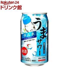 うまサワーラムネ(340ml×24本)【サンガリア】