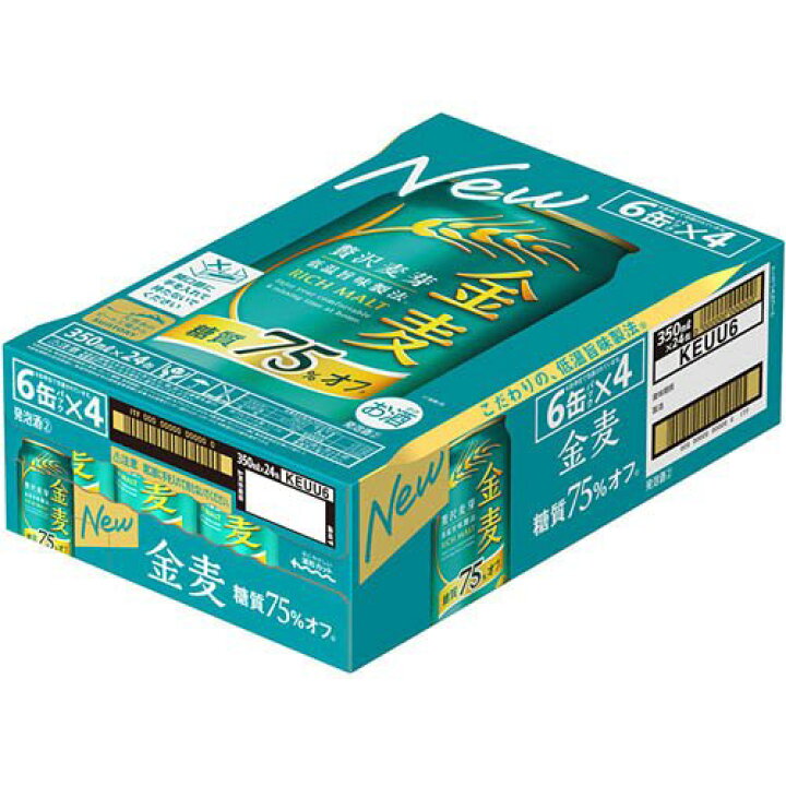 楽天市場】サントリー 金麦 糖質75％オフ(350ml*96本セット)【金麦糖質 