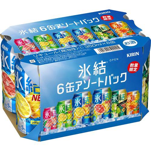 楽天市場】20冬 キリン 氷結 6缶アソートパック(350ml*48本セット