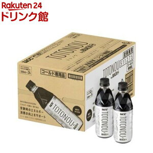 UCC TOTONOU by BLACK���� PET(500ml×24�{��)�yUCC�z