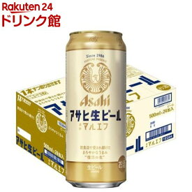 アサヒ 生ビール 缶(500ml*24本入)【マルエフ】