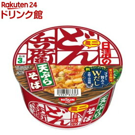 日清のどん兵衛 天ぷらそば ミニ ケース 東(46g×12食入)【日清のどん兵衛】