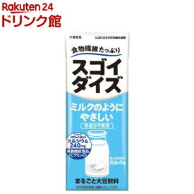 スゴイダイズ ミルクのようにやさしいミルク味(200ml×24本)【スゴイダイズ】