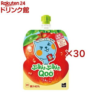 ミニッツメイド ぷるんぷるんクー りんご パウチ(6個入×5セット(1個125g))【ミニッツメイド】