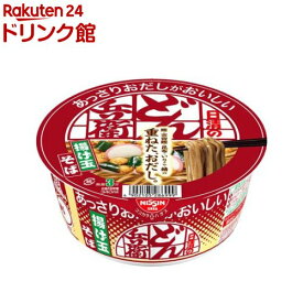 日清のあっさりおだしがおいしいどん兵衛 揚げ玉そば(69g×12食入)【日清のどん兵衛】