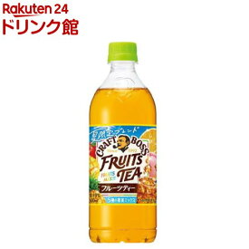 クラフトボス フルーツティー 冷凍兼用(600ml*24本入)【ボス】