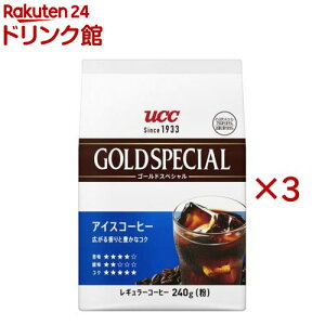 UCC S[hXyV ACXR[q[(240g×3Zbg)yS[hXyVz