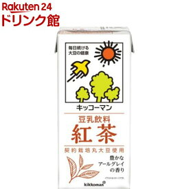 キッコーマン 豆乳飲料 紅茶(1L*6本入)【キッコーマン】[たんぱく質]