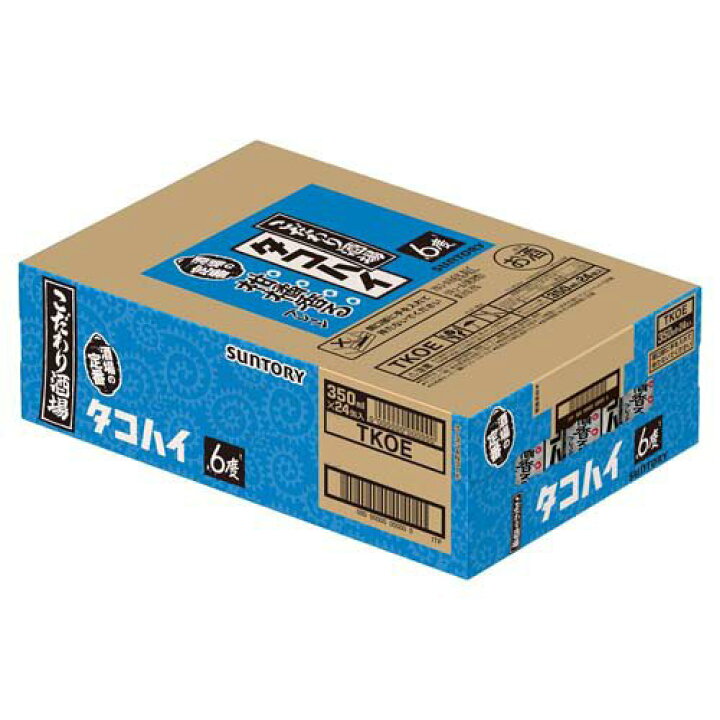 楽天市場】サントリー チューハイ こだわり酒場のタコハイ(350ml*24本 