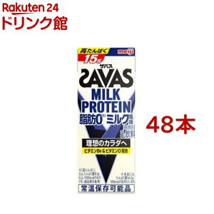 ���� �U�o�X �~���N�v���e�C�� MILK PROTEIN ���b0 �~���N����(200ml*48�{�Z�b�g)�y�U�o�X �~���N�v���e�C���z