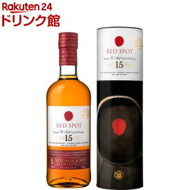 レッドスポット 15年熟成 46度 アイリッシュウイスキー ウィスキー ギフトボックス入(700ml)【スポット ウイスキー(SPOT WHISKY)】[お酒 プレゼント お祝 記念日 誕生日 父 還暦 正規品]