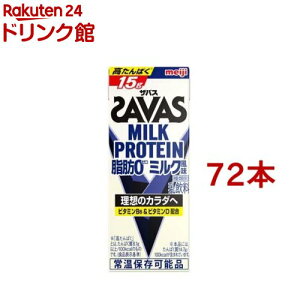 ���� �U�o�X �~���N�v���e�C�� MILK PROTEIN ���b0 �~���N����(200ml*72�{�Z�b�g)�y�U�o�X �~���N�v���e�C���z