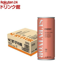 サバイバー エナジードリンク 缶(250ml×30本)【富永食品】