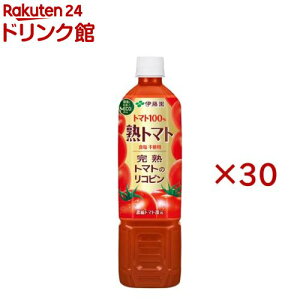 伊藤園 熟トマト エコボトル(15本入×2セット(1本730g))【伊藤園】