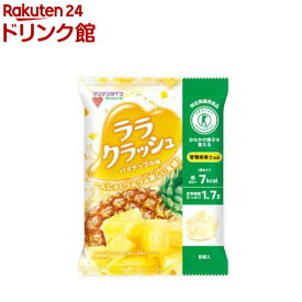 蒟蒻畑 ララクラッシュ パイナップル味(192g(24g×8個)×12袋セット)【蒟蒻畑】[こんにゃくゼリー 食物繊維 低カロリー 特保 おやつ]