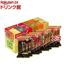 アマノフーズ おいしさ贅沢おみそ汁 4種セット(8食入×3セット)【アマノフーズ】