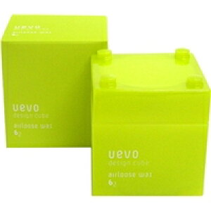 【3980円以上で送料無料(沖縄を除く)】DEMI UEVO design cube デミ ウェーボ デザインキューブ エアルーズワックス 80g