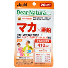 【メール便送料無料】アサヒ Dear-Natura Style ディアナチュラ スタイル マカ×亜鉛 40粒 [アサヒフードアンドヘルスケア]