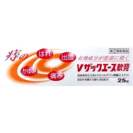 【第(2)類医薬品】【メール便送料無料】Vザックエース軟膏 25g [中外医薬生産]