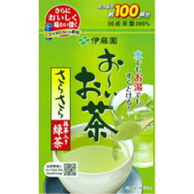 【10000円以上で本州・四国送料無料】おーいお茶 抹茶入りさらさら緑茶 80g [伊藤園]