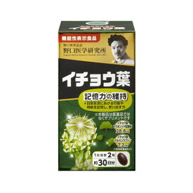 ◆2個セット/【3980円以上で送料無料（沖縄を除く）】イチョウ葉 機能性表示食品 イチョウ葉エキス DHA EPA 記憶力 60粒（約30日分） [野口医学研究所]
