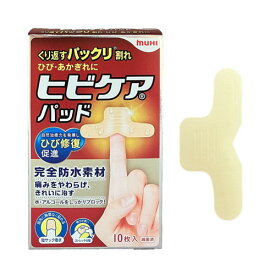 ◆2個セット/【メール便送料無料】ヒビケアパッド 10枚[池田模範堂]