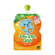 【2ケース】コカ・コーラ ミニッツメイド ぷるんぷるんQoo(クー) みかん味125gパウチ *60個