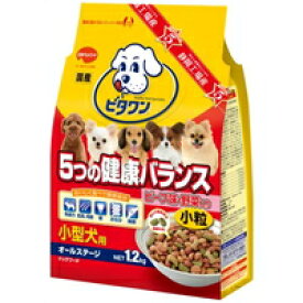 【納期:1~7営業日】【10000円以上で送料無料（沖縄を除く）】ビタワン 5つの健康バランス ビーフ味小粒 1.2kg[日本ペットフード]