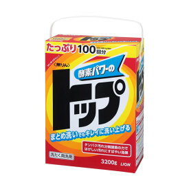 【3980円以上で送料無料（沖縄を除く）】無リントップ 粉末洗剤(3.2kg)[トップ]