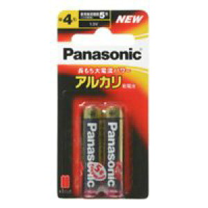 【3980円以上で送料無料(沖縄を除く)】Panasonic パナソニック アルカリ乾電池 単4形 2本パック LR03XJ/2B