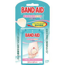 ◆2個セット/【メール便送料無料】BAND-AID バンドエイドタコ・ウオノメ保護用 足の裏用4枚 [ジョンソン・エンド・ジョンソン バンドエイド(BAND-AID)]