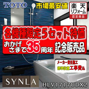 TOTO jbgoX SYNLA D^Cv1717@HLV1717UDX2@ʐ^Zbg Wg