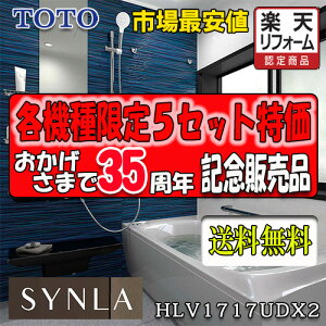 TOTO jbgoX SYNLA D^Cv1717@HLV1717UDX2@ʐ^Zbg î