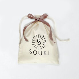 日本製 靴下 レディース メンズ 奈良 創喜-SOUKI- 公式 ギフト用コットン巾着 ギフト プレゼント 敬老の日
