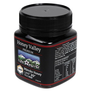 �ő�|�C���g12�{!�{������ HONEY VALLEY �}�k�J�n�j�[ UMF20+ 250g